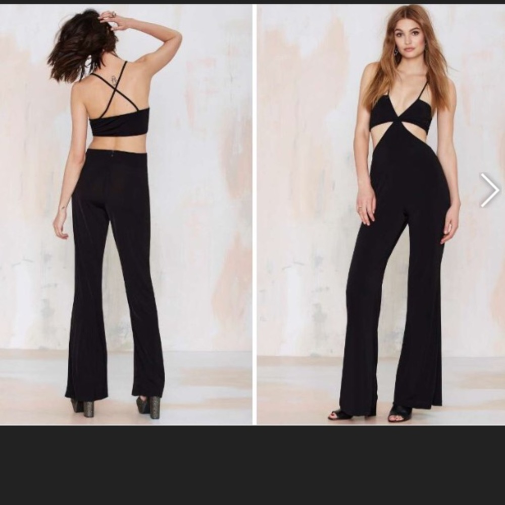 Nasty gal Taylor Swift Criss-Cross Jumpsuit (Med)